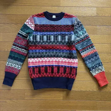 나곤스탠스 풀오버 니트 노르딕 퓨어 울