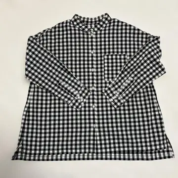 새상품급 ina 깅엄 체크 긴팔 셔츠