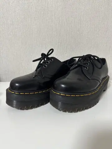 Dr. Martens 1461 QUAD 3홀 신발 통굽