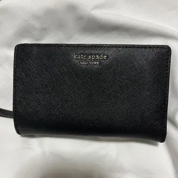 kate spade 블랙 접이식 지갑