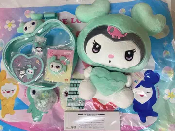 K-POP 민트 그린 봉제 인형 세트