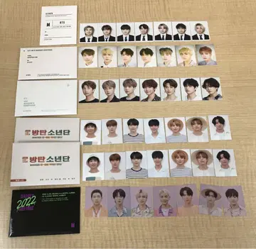 BTS 시그 시즌 그리팅 멤버십 키트 증명사진 42장 묶음 판매