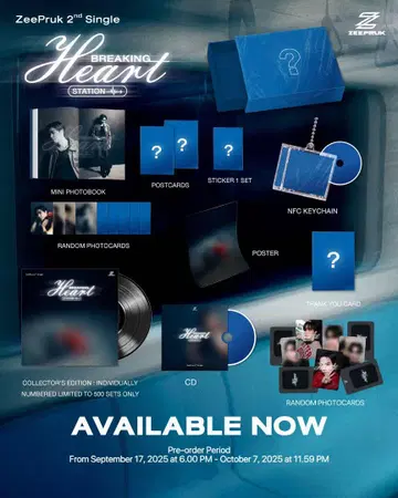 ZeePruk 2nd Single Breaking Heart