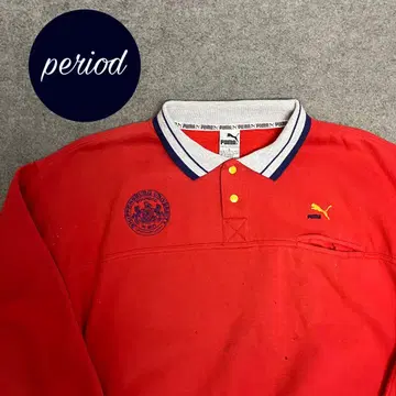 P2502 80s~90s PUMA 맨투맨 vintage 옷깃 스트릿