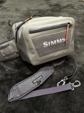 심스 드라이 크릭Z 힙 팩 SIMMS 캐스킷 앵글로