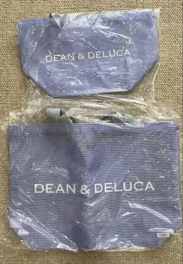 dean&deluca 라일락 메쉬 토트백 S&L 사이즈