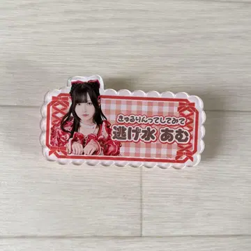 신기루 아뮤 아크릴 이름 배지