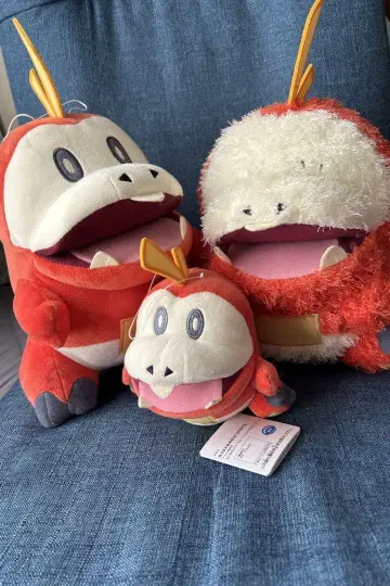 포켓몬 뜨아거(호게타) 프라이스 봉제 인형 3개 세트