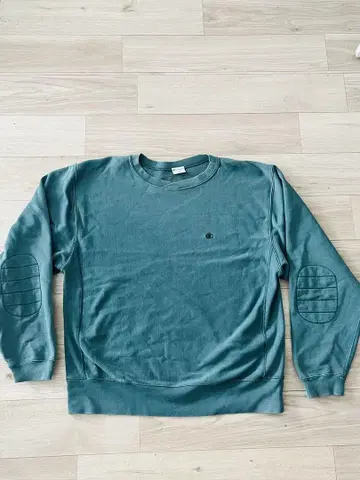 [ Champion ] 맨투맨 남성용 그린 L 사이즈