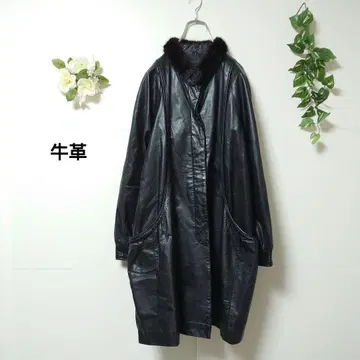 소가죽 자켓 가죽 자켓 프리 일본제