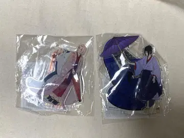 NARUTO 우치하 사스케 하루노 사쿠라 아크릴 스탠드 백가지 이야기