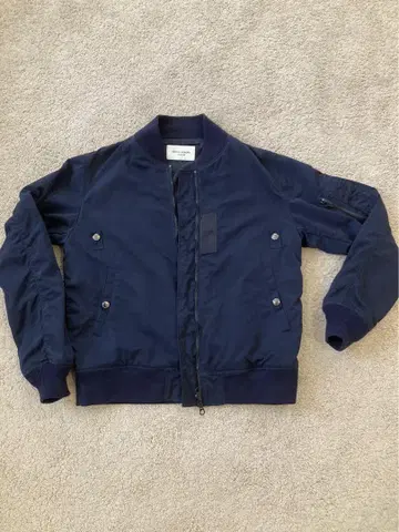 UNITED ARROWS 네이비 MA-1 플라이트 자켓