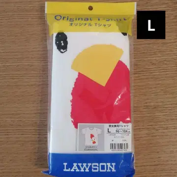 LAWSON 한정판 오리지널 T셔츠 카라아게군 L 사이즈