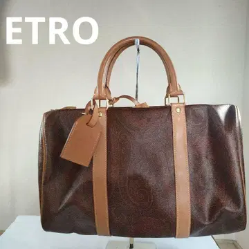 ETRO 에트로 페이즐리 무늬 보스턴 백