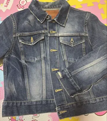 JOURNAL STANDARD 데미지 가공 데님 자켓