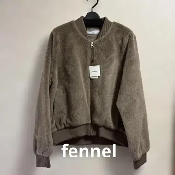 fennel 아우터 블루종 모카 9호 새상품 야마다야