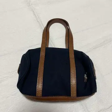 [ 폴로 ] [ 미니 핸드백 ] 네이비 캔버스 랄프 로렌