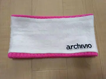 [새상품급] archivio 넥워머 플리스 니트 리버서블