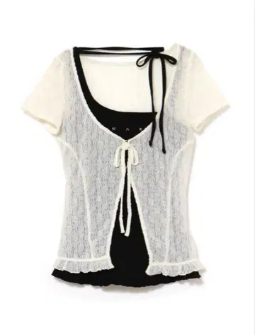 andmary Claire set tops black 앤드마리