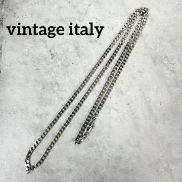 vintage italy 빈티지 실버 925 키헤이 체인 목걸이
