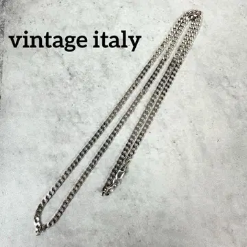 vintage italy 빈티지 실버 925 키헤이 체인 목걸이