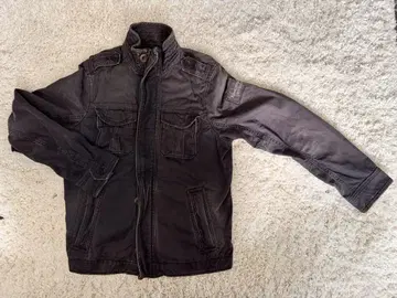 Abercrombie & Fitch SENTINEL 다크 그레이 자켓
