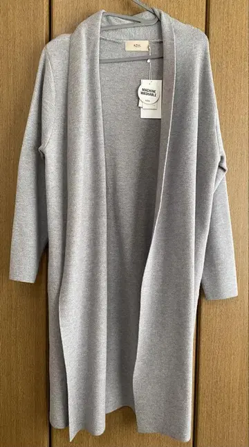 AZUL by moussy 스무스 편직 뉴앙스 실루엣 가디건 S