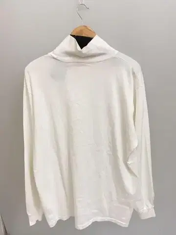 AURALEE LUSTER PLAITING HI NECK L/S TEE