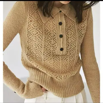 TODAYFUL PatchworkLace Knit 패치워크 레이스 니트