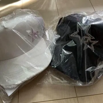 Rady 레이디 캡 블랙 화이트 두 개 세트 미개봉 새상품