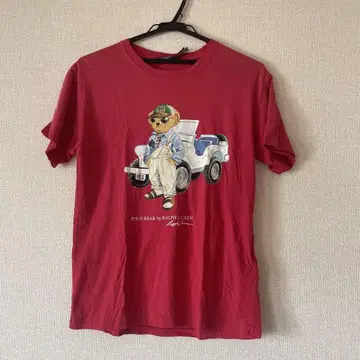 폴로베어 반팔 T셔츠 빨간색