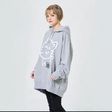 nqrse 후드티 그레이