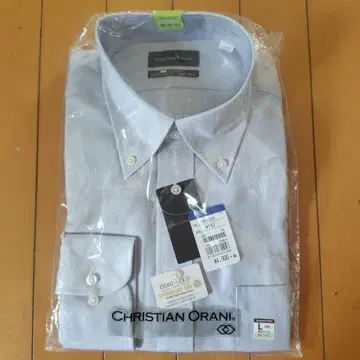 CHRISTIAN ORANI 긴팔 드레스 셔츠 L 사이즈 L-82