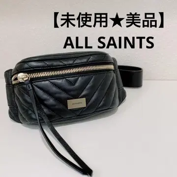 [ 새상품급 ] ALLSAINTS 올세인츠 힙색 웨스트 파우치 블랙
