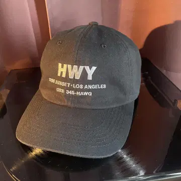 HWY x US 트윌 6패널 캡 us 산겐자야