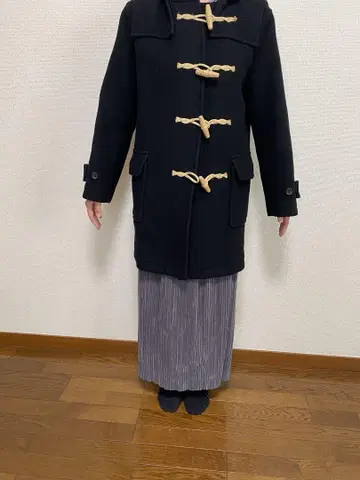 마가렛호웰 더플 코트 블랙