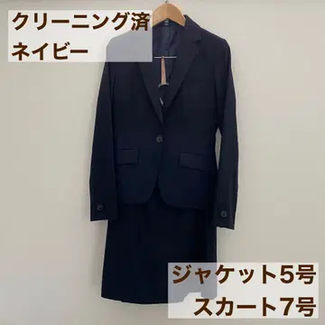 퍼펙트 수트 팩토리 네이비 스커트 수트 5호 7호