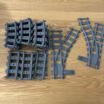 LEGO 정품 기차 레일 선로