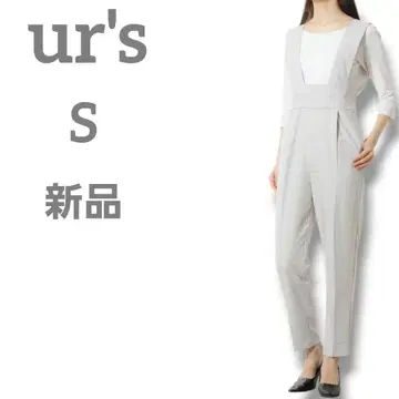 새상품 ur's 여성용 센터 프레스 하이웨스트 살로펫 팬츠 S