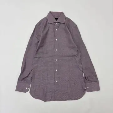 에르메네질도 제냐 하운드투스 체크 셔츠 사이즈 M