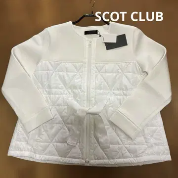 SCOTCLUB 아우터 화이트 프리 사이즈 새상품