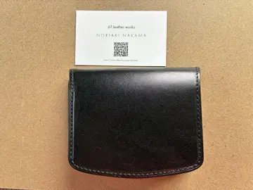 한계 인하 6T leather works 접이식 지갑 핸드메이드