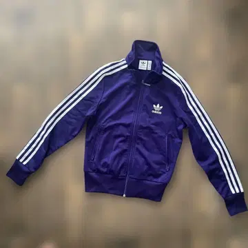 adidas Firebird TT 저지 보라색 UK S