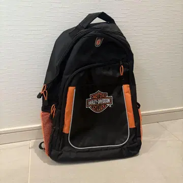Harley-Davidson 럭색/백팩 블랙/오렌지