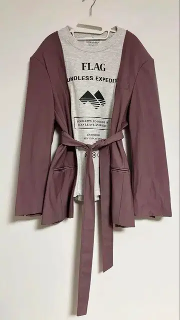 STYLENANDA 자켓 맨투맨 도킹 상의