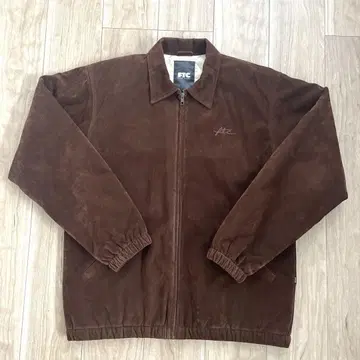 FTC SUEDE HARRINGTON JACKET
