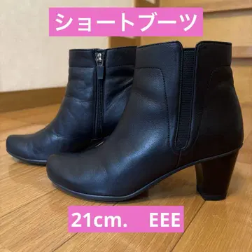 숏부츠 블랙 21cm 새상품급