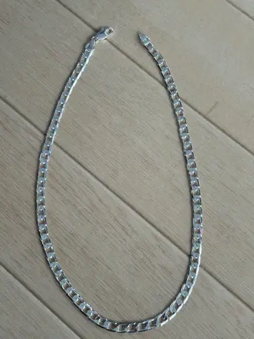 실버 925 체인 목걸이 45cm