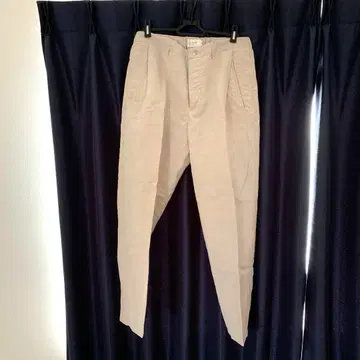 STILL BY HAND 테이퍼드 슬랙스