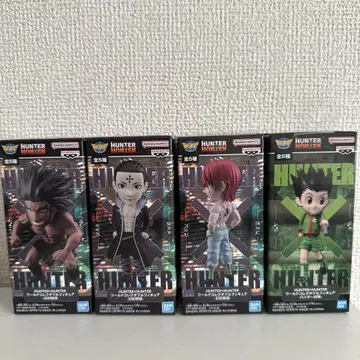 HUNTER x HUNTER 월드 컬렉터블 피규어 4체 세트